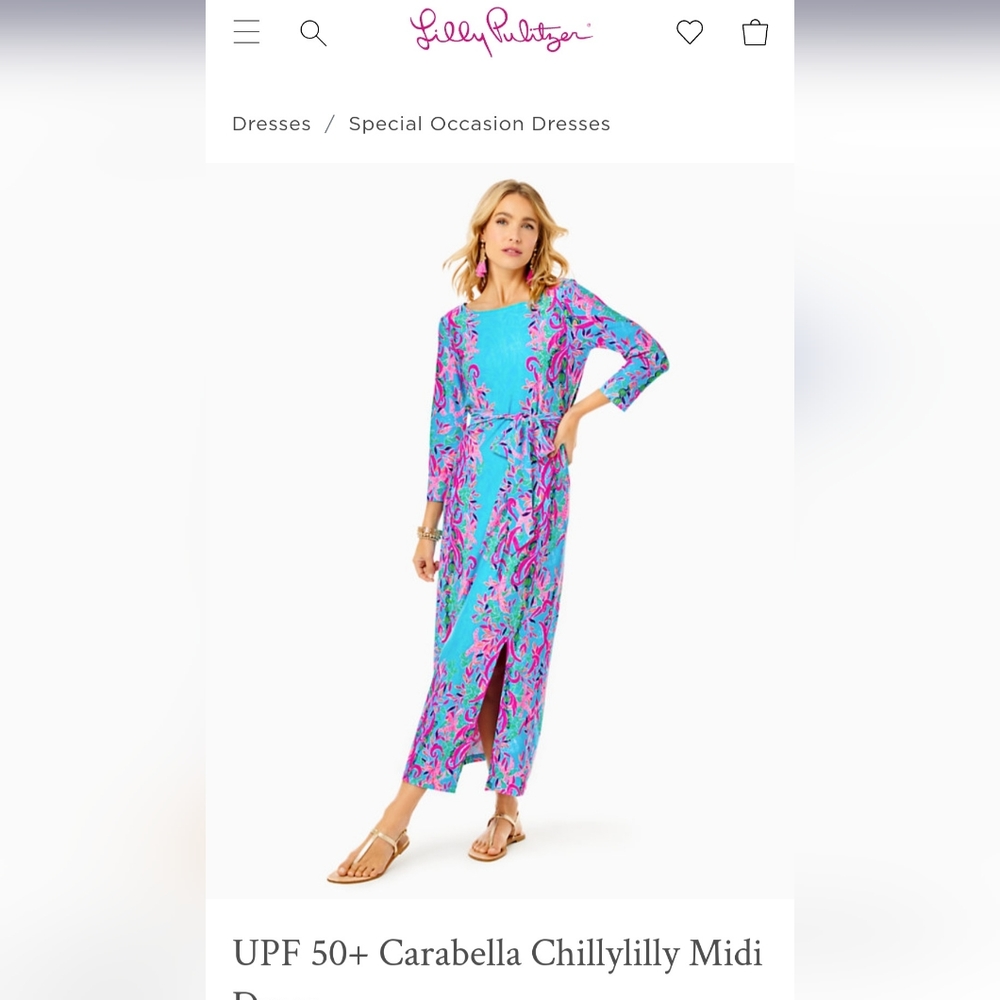 Lilly Pulitzer Carabella Midi Dress
